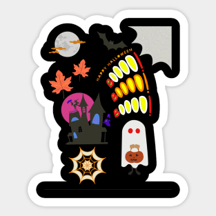 HAPPY HALLOWEEN Sticker